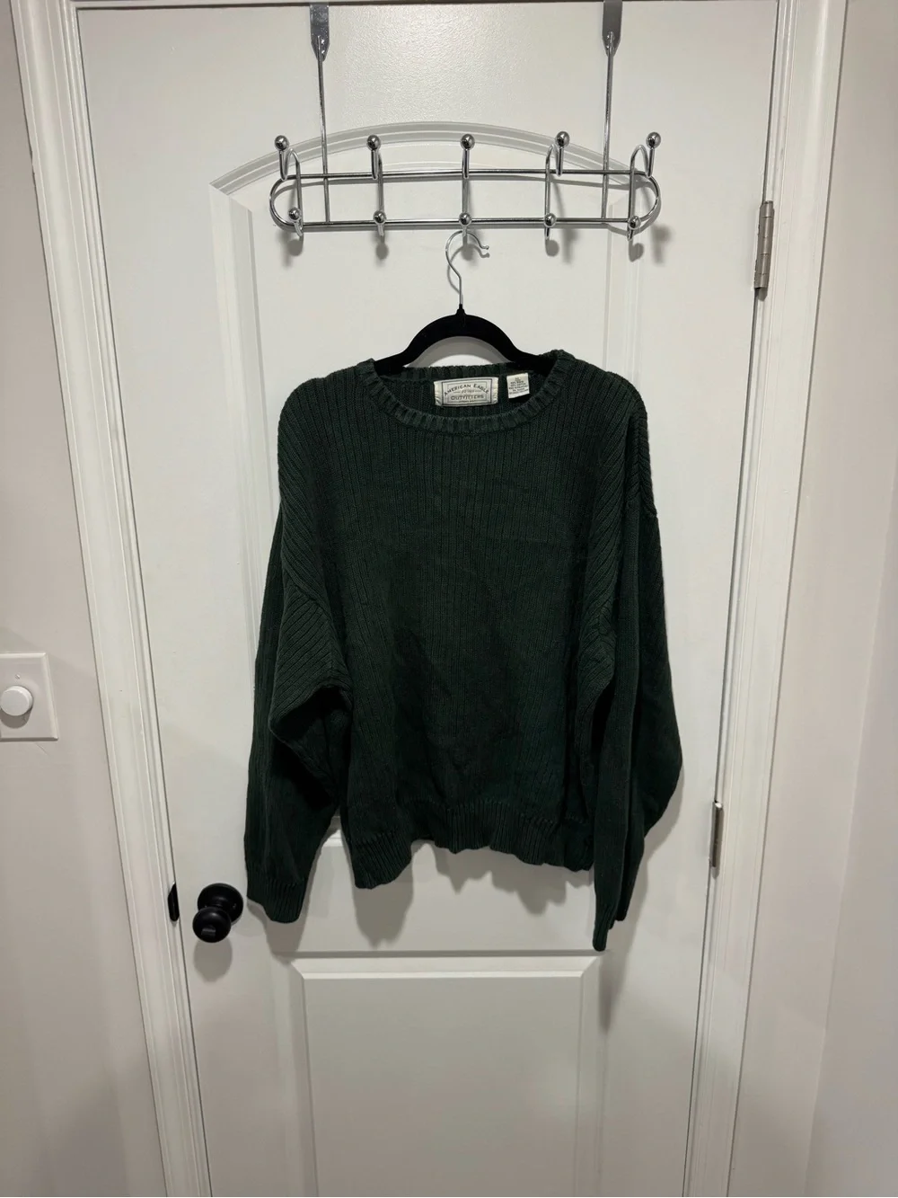 American Eagle Outfitters Dark Green Crewneck Sweater